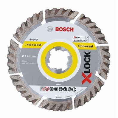 Bosch X-LOCK Trennscheibe Best for Universal 125 x 22,23 x 2,2 x 12 mm