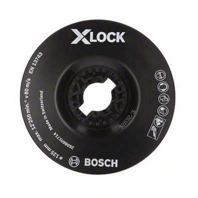 Bosch X-LOCK Stützteller 125 mm Schleifteller für Winkelschleifer 2608601714