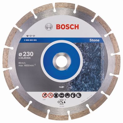 Bosch DIA-Trennscheibe Ø 230mm Standard For Stone Diamant 2608602601