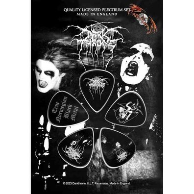 Darkthrone True Norwegian Black Metal Plektrum Pack NEU & Official!