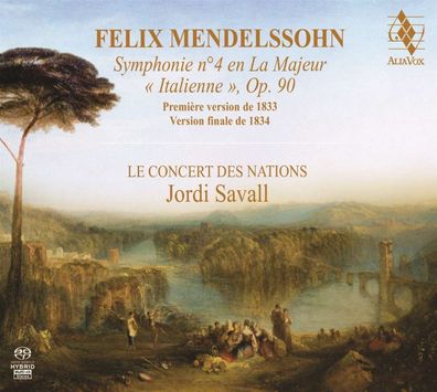 Felix Mendelssohn Bartholdy (1809-1847): Symphonie Nr.4 "Italienische" (Versionen ...
