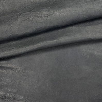 Lederhaut geprägt grau italienisches Nappa Lammleder stärke 1,2-1,4mm