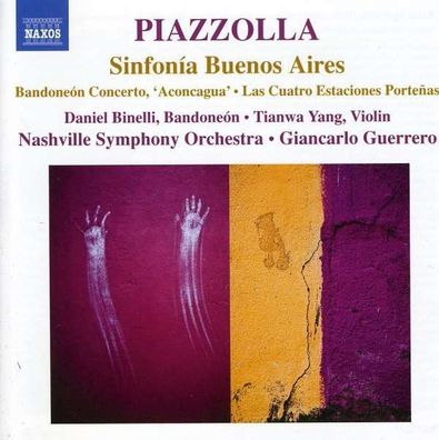 Astor Piazzolla (1921-1992): Sinfonia Buenos Aires op.15 - Naxos 0747313227174 - (CD