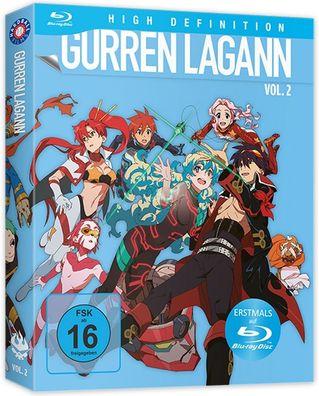 Gurren Lagann - Vol.2 - Episoden 15-26 - Blu-Ray - NEU