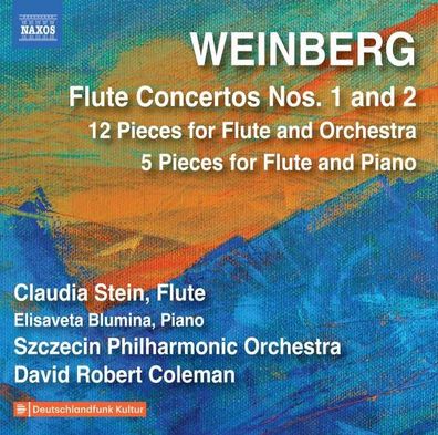 Mieczyslaw Weinberg (1919-1996): Flötenkonzerte Nr.1 & 2 (op.75 & op.148) - Naxos -