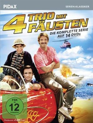 Trio mit vier Fäusten - BOX (DVD) 14Disc Die Komplette Serie, Min: 2660/ DD/ VB - ...