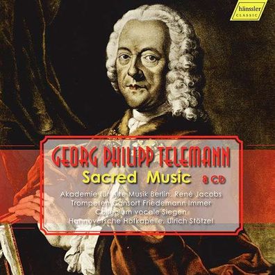 Georg Philipp Telemann (1681-1767): Geistliche Musik - Hänssler - (CD / Titel: A-G)