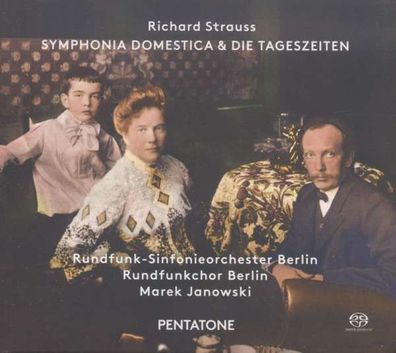 Richard Strauss (1864-1949): Sinfonia Domestica op.53 - Pentatone - (Classic / SACD
