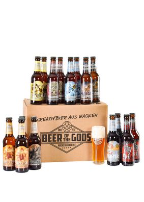Göttergabe - 16 x Beer of the Gods - ProBIER-Paket
