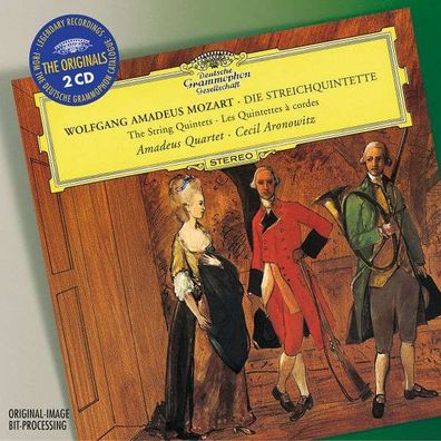Wolfgang Amadeus Mozart (1756-1791): Streichquintette Nr.1-6 - Deutsche G 4775346 -