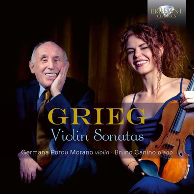 Edvard Grieg (1843-1907): Sonaten für Violine & Klavier Nr.1-3 - - (CD / S)