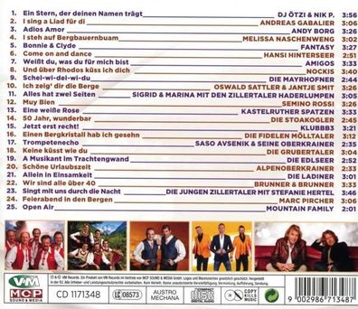 25 Jahre 25 Hits: Wenn die Musi spielt - 25 Jahre 25 Hits - MCP - (CD / Titel: Q-Z)