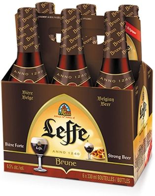 Leffe Biermix Belgian Bier 12x 0,33 Liter hell und 12 x 0,33 Liter dunkel