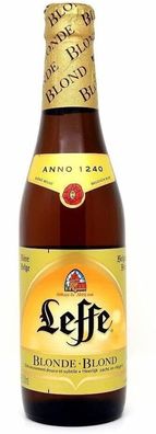 Bier Leffe Blonde 24x 0,33l Belgisches Klosterbier 6,6%, 7,52/ L