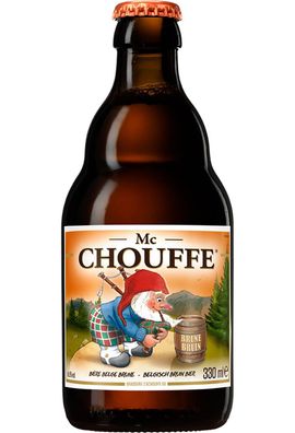 Mc Chouffe 24x0,33l- belgisches Bier im schottischen Stil mit 8,0% Vol