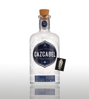 Cazcabel Blanco Tequila 0,7L (38% Vol.)- [Enthält Sulfite]