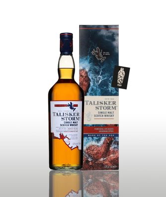 Talisker Storm Single Malt Scotch Whisky 0,7 L (45,8 % vol.)- [Enthält Sulfite]