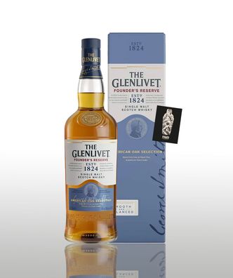 The Glenlivet Founders Reserve 1824 Single Malt Scotch Whisky American Oak Sele