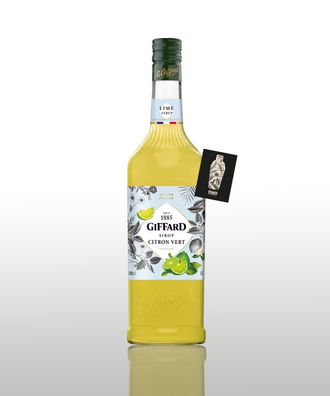 Giffard Limette Sirup Lime Syrup Sirop Citron Vert 1L