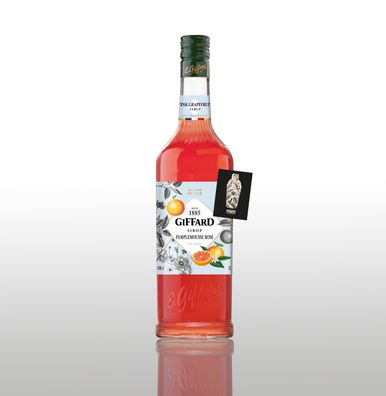 Giffard Rosa Grapefruit Sirup Pink Grapefruit Syrup Sirop Pamplemousse Rose 1L