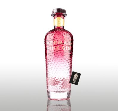Mermaid Pink Gin Isle of wight distillery 0,7L (38% vol.)- [Enthält Sulfite]
