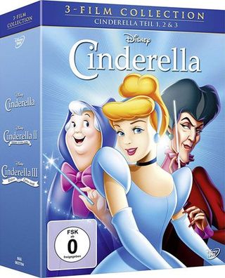 Cinderella - Trilogy (DVD) Disney Dreierpack, 3Disc - Disney BGG0037704 - (DVD Video