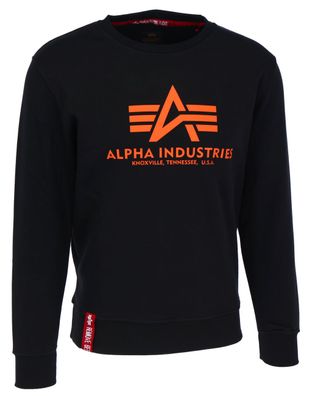 ALPHA Industries BASIC Sweater Reflective / Rainbow PRINT Herren Sweatshirt