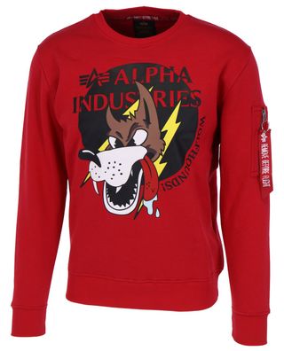 ALPHA Industries Wolfhounds Sweater Herren Sweatshirt