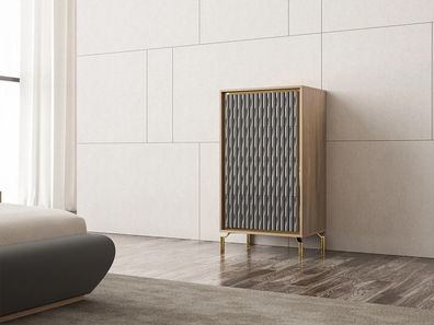 Neu Luxus Kommode Schlafzimmer Modern Design Schrank Holz Möbel