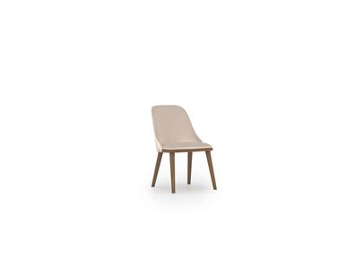 Stil Modern Stuhl Esszimmer Möbel Luxus Holz Beige Stühle Design