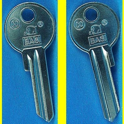 Original Basi Schlüsselrohling für verschiedene Basi Profil CO Profilzylinder
