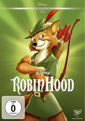 Robin Hood - Disney Classics (DVD) Min: 80/ DD5.1/ WS - Disney BGA0155004 - (DVD ...
