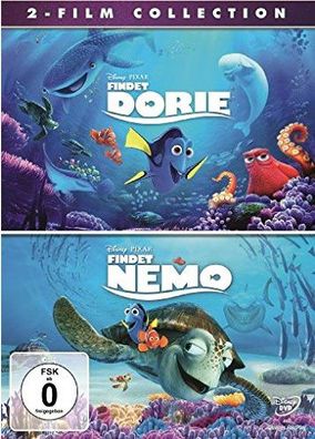 Findet Dorie & Findet Nemo (DVD) DP 2DVD Min: 190/ DD5.1/ WS ohne SC Branding - Disne
