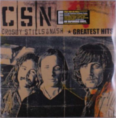 Crosby, Stills & Nash: Greatest Hits (Milky Clear Vinyl) - - (LP / G)