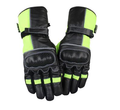 Motorradhandschuhe Biker Wasserdicht Handschuhe Racing Winter Handschuhe Neon