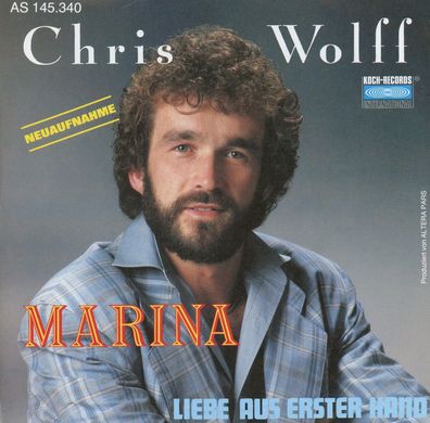 7" Chris Wolff - Marina ( Neuaufnahme )