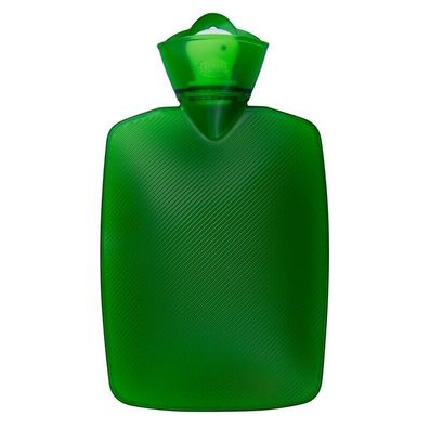 Wärmflasche Klassik Plant, 1,8 l Fassungsvermögen, grün, Hugo Frosch