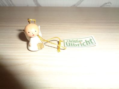 Echt erzgebirgische Handarbeit Miniatur Engel Christian Ulbricht Baumbehang