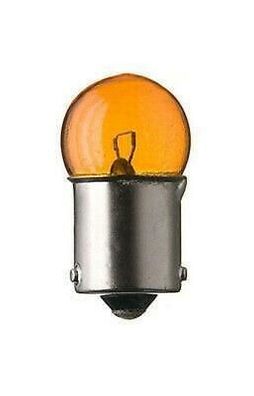 Kugellampe-Birnen 12V 21W Gelb Amber (Sockel: BA15s); von Spahn Oldtimerbirne
