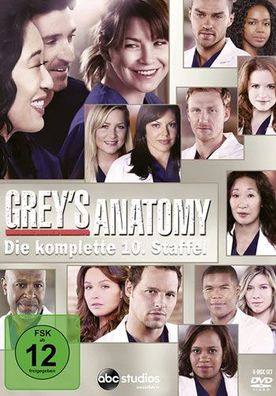 Greys Anatomy - Kompl. Staffel 10 (DVD) Repack 6DVDs - Disney - (DVD Video / ...