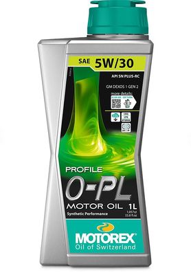 Motoröl 5W30 Profile O-PL Inhalt 1 Liter