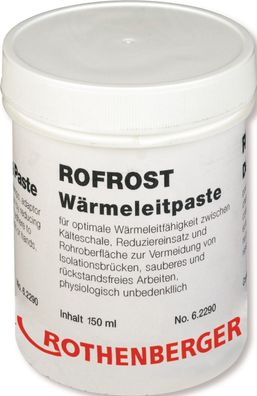 Wärmegleitpaste Rofrost® 150 ml Dose Rothenberger