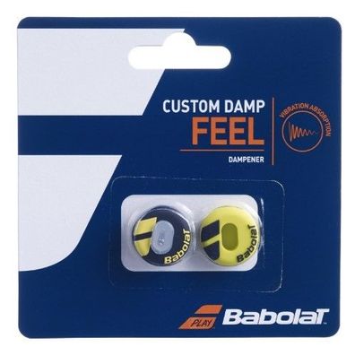 Babolat Custom Damp Yellow / Black x 2