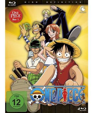 One Piece BOX #1 (BR) TV-Serie 4Disc, Episoden 01-30 - AV-Vision - (Blu-ray Video