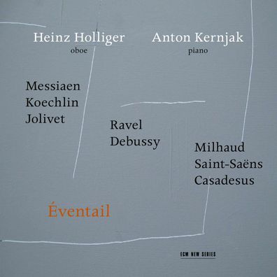 Olivier Messiaen (1908-1992): Heinz Holliger & Anton Kernjak - Eventail - - (CD ...