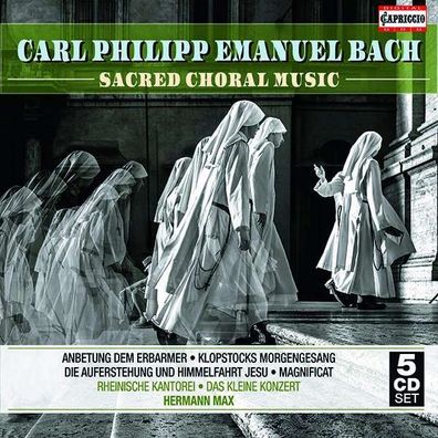 Carl Philipp Emanuel Bach (1714-1788): Geistliche Musik - Capriccio - (CD / Titel: