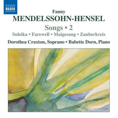 Fanny Mendelssohn-Hensel (1805-1847) - Lieder Vol.2 - - (CD / L)