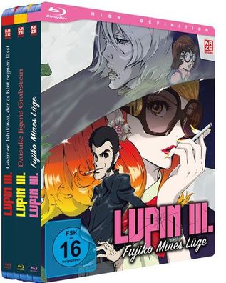 Lupin III. - Movie - Bundle 1-3 (BR) 3 Disc - AV-Vision - (Blu-ray Video / Anime)
