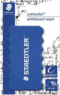 Staedtler® 652 BK Lumocolor® whiteboard-wiper - Wischer mit Magenteinlage, Blister...