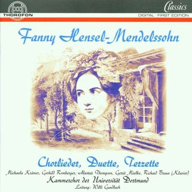 Fanny Mendelssohn-Hensel (1805-1847): Chorlieder, Duette, Terzette - Thorofon - (CD /